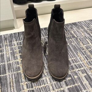 Crevo Dark Brown Suede Boots